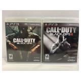 LOT OF 2 PS3 GAMES - CALL OF DUTY BLACK OPS AND