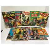 LOT OF 13 ASSORTED COMICS - SPACE WAR, STANLEY,