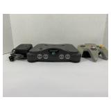 NINTENDO N64 WITH CONTROLLER AND POWER CABLE - FOR