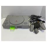 SONY PLAY STATION WITH CONTROLLER AND MEMORY CARD