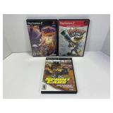 LOT OF 3 PS2 GAMES - SPYRO A HERO