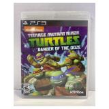 PS3 TEENAGE MUTANT NINJA TURTLES DANGER OF THE