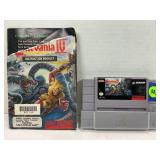 SNES CASTLEVANIA IV WITH MANUAL