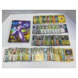 LARGE LOT OF ASSORTED POKEMON CARDS WITH BINDER
