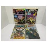 LOT OF 4 MARVEL COMICS - INDIANA JONES AND THE