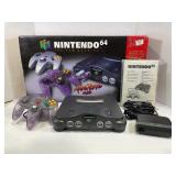 ATOMIC PURPLE NINTENDO 64 IN ORIGINAL BOX -