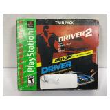 PS1 DRIVER AND DRIVER 2 TWIN PACK IN ORIGINAL CASE