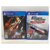 LOT OF 2 PS4 GAMES - NEED FOR SPEED HOT PURSUIT