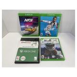 LOT OF 3 XBOX ONE GAMES - NEED FOR SPEED HEAT,