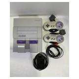 SUPER NINTENDO ENTERTAINMENT SYSTEM WITH 2
