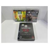 LOT OF 3 ASSORTED PS3 SPORTS GAMES - 2014 FIFA