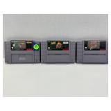 LOT OF 3 SNES GAMES - IZZY