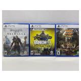 LOT OF 3 PS5 GAMES - ASSASSIN
