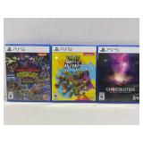 LOT OF 3 PS5 GAMES - TEENAGE MUTANT NINJA TURTLES