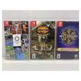 LOT OF 3 NINTENDO SWITCH GAMES - OLYMPIC GAMES