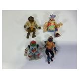 LOT OF 4 PLAYMATES TEENAGE MUTANT NINJA TURTLES
