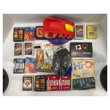 LOT OF ASSORTED GAMES AND CARDS - UNO ATTACK,