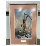 FRAMED AND MATTED PRINT CHRISTOPHER B. WALDEN