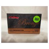 20 ROUNDS OF PMC BRONZE 223 REMINGTON AMMUNITION