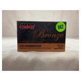 20 ROUNDS OF PMC BRONZE 223 REMINGTON AMMUNITION