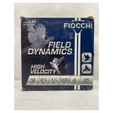FIOCCHI HIGH VELOCITY 12 GAUGE 2 3/4' 4 SHOT
