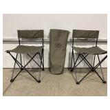 LOT OF 2 FORD EXPLORER FOLDING CAMP CHAIR WITH