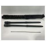 LOT OF 3 AR STYLE GUN BARRELS, 1 COMPLETE UPPER &