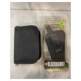 SMITH & WESSON PISTOL SOFT CASE & BLACKHAWK NYLON