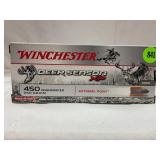 20 ROUNDS OF WINCHESTER 450 BUSHMASTER 250 GRAIN