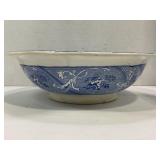 MARSEILLAISE BLUE WILLLOW 13 1/2' CHINA BOWL