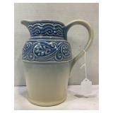 LONGABERGER TALL PITCHER CORNFLOWER BLUE PATTERN