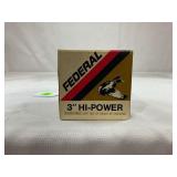 25 ROUNDS OF FEDERAL 3' HI-POWER .410 GA 11/16 OZ