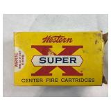 20 ROUNDS OF WESTERN SUPER X .222 REMINGTON IN