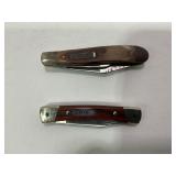 SCRADE USA OLD TIMER 720T TWO BLADE & BUCK 705N