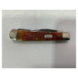 CASE XX RMS TITANIC ENGRAVED 128 6254 SS TWO BLADE