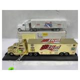 RACING CHAMPIONS 1/64 GOLD KENWORTH BUD NASCAR
