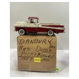 DANBURY MINT 1/24 1957 RED DODGE 100 STEPSIDE
