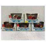 LOT OF 5 ERTL VINTAGE VEHICLES - MASSEY-HARRIS 44,