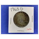 1963 D FRANKLIN HALF DOLLAR