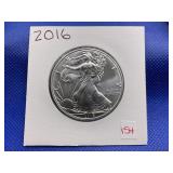 2016 AMERICAN SILVER EAGLE