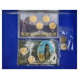 LOT OF 8 SACAGAWEA GOLDEN DOLLARS