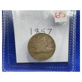 1857 FLYING EAGLE CENT