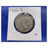 1922-S PEACE DOLLAR