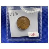 1916 LINCOLN CENT XF