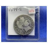 1894-S BARBER HALF DOLLAR