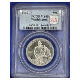 1982 D GEORGE WASHINGTON HALF DOLLAR PCGS MS68