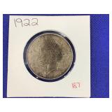 1922 PEACE DOLLAR