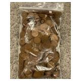 LOT OF 550 WHEAT LINCOLN CENTS