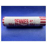 2025 ROLL LINCOLN CENT LAST CIRCULATING PENNY