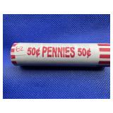 2025 ROLL LINCOLN CENT LAST CIRCULATING PENNY